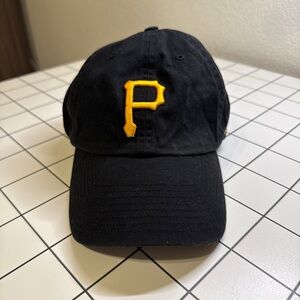 Pittsburg Pirates Black Baseball Cap